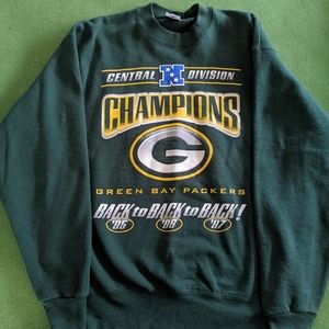 Vintage Gree Bay Packers Sweatshirt 1997 NFC Champ